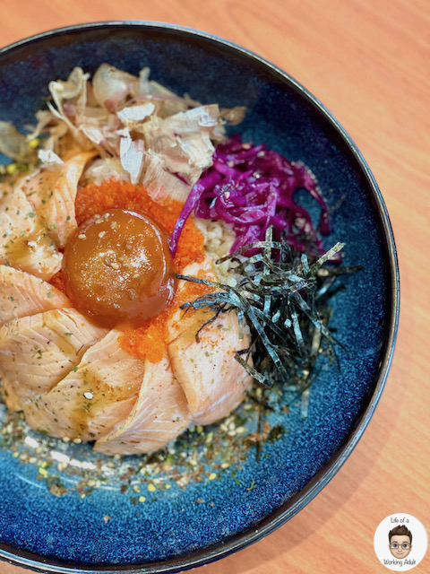 Mansion 28 - Signature Aburi Salmon Rice Bowl