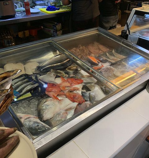 Uokatsu Seafood Choices