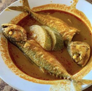 Gulai Ikan Temenung Haji Jamil - Curry Fish