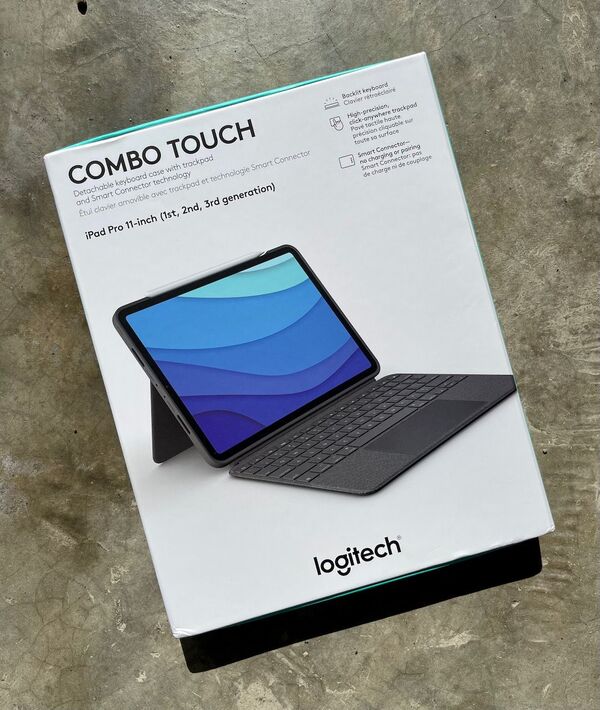 Logitech Combo Touch - A near perfect keyboard and trackpad for