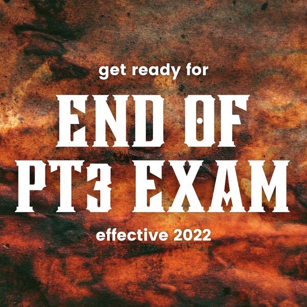 End of PT3 Exam