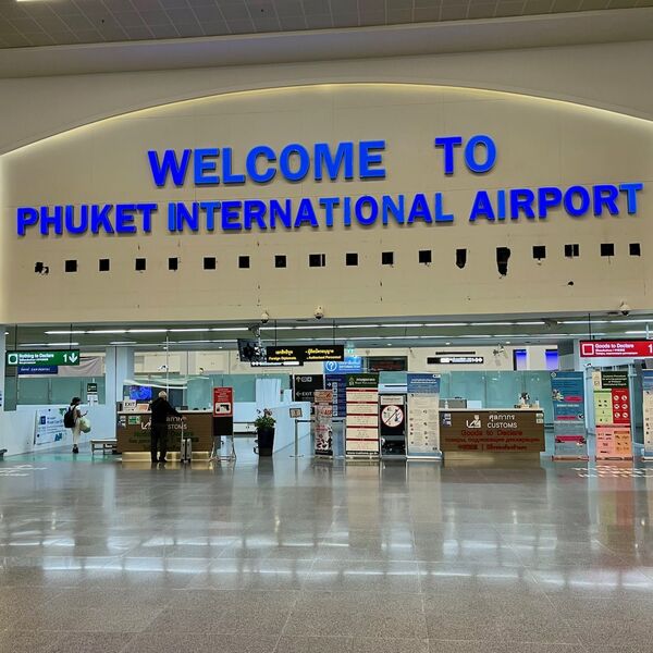Phuket International Airport Arrival Hall