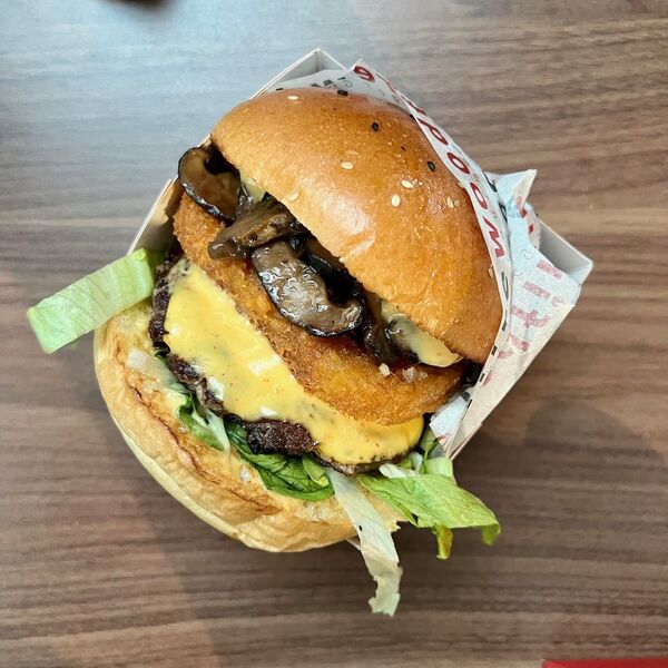 WoodFire Gourmet Burger - Mushroom Burger