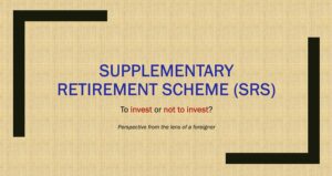 Supplementary Retirement Scheme (SRS) Singapore