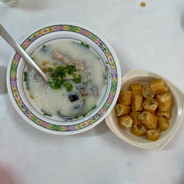 Restoran Pan Heong - Pork Rib Porridge (1 pax) & You Tiau